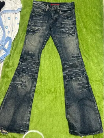 제이드 런던 플레어 데님