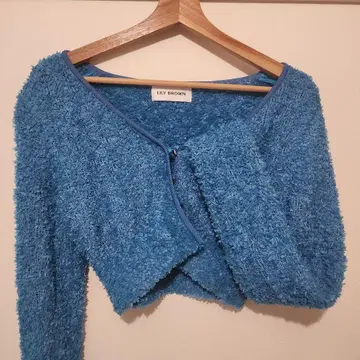 LILY BROWN 페이퍼얀 가디건