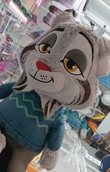 주토피아2 FukuFuku V-BIG 봉제 인형 파우버트 디즈니