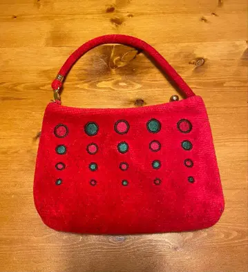 페이러 파우치 미니백 빨간색