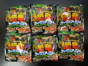 모아 배틀! 공룡 피규어 & 퍼즐 book 6개 세트