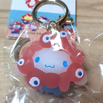 만박 EXPO 산리오 미야쿠미야쿠 키링 클리어 시나모롤