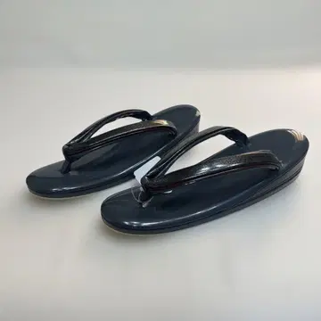 네이비 조리 광택 스트랩