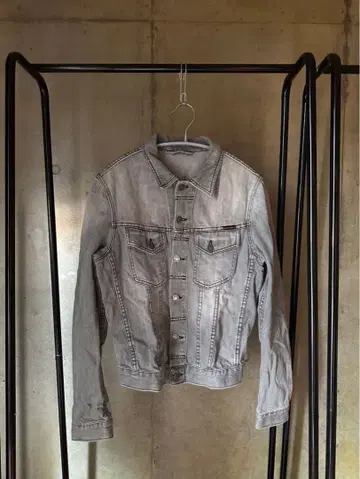 Nudie Jeans 데님 자켓 그레이