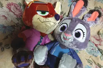 주토피아2 슈퍼 라지 봉제 인형 닉 주디 세트 판매