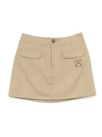 andmary Jane 로고 미니 스커트
