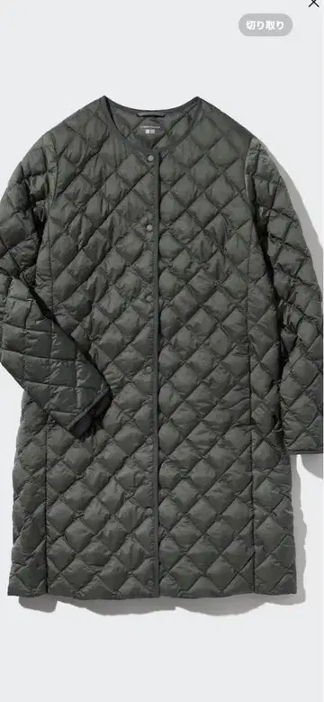 유니클로 퍼프 퀼팅 코트 XXL