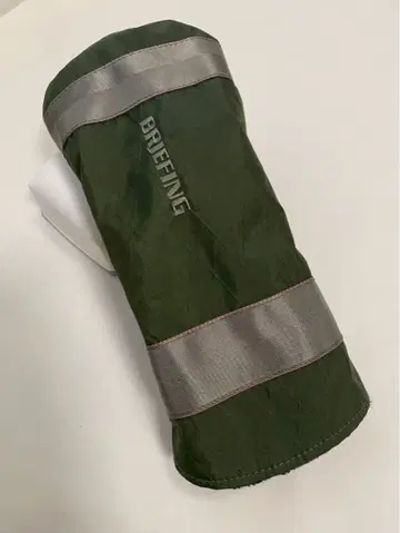 BRIEFING 드라이버용 골프헤드커버 올리브 그린