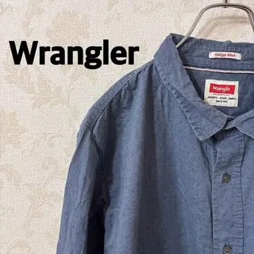 Wrangler 빈티지 워시 긴팔 셔츠