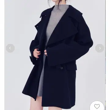 프레이 아이디 / 울 리버 미들 A라인 코트