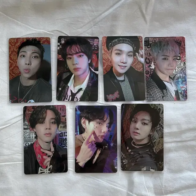 방탄 2022 시즌그리팅 시그 포토카드