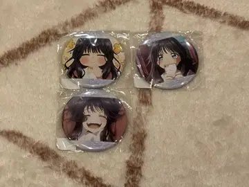 가챠가챠 캔뱃지 와구리 카오루코 세트