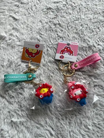 만박 산리오 캐릭터 키링 2개 세트