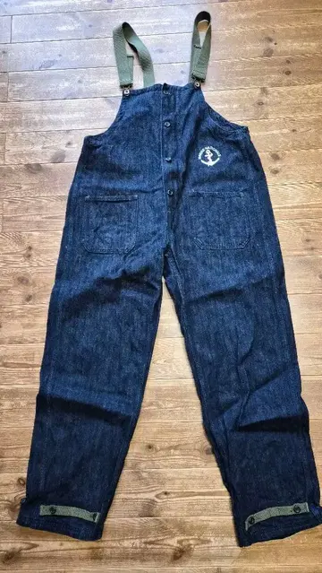 NORMEN 밀리터리 스타일 오버롤 L 사이즈