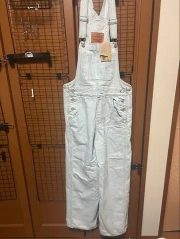 Levi Strauss & Co. 라이트 블루 오버롤 M