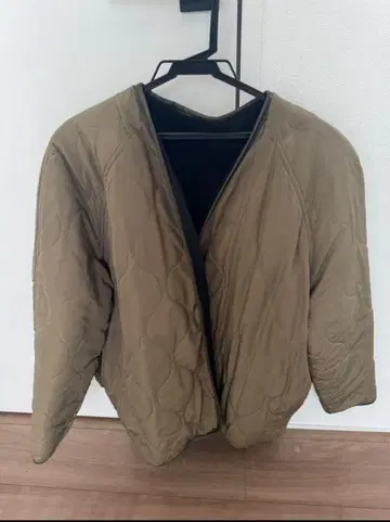 리버서블 퀼팅 자켓