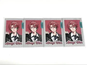 니지산지 GRAY x ACCENT 아카기 웬 폴라로이드풍 카드