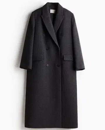 h&m 오버 사이즈 맥시 롱 코트 M 택 포함 새상품