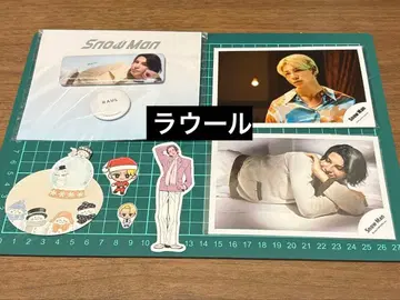 SnowMan 라울 캔뱃지 오프샷 스티커