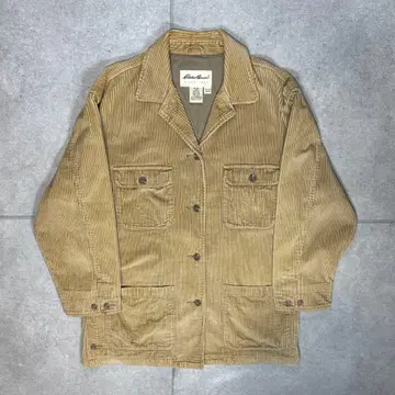 Eddie Bauer 코듀로이 자켓 헌팅 90s 화이트 택