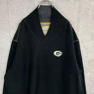 타미힐피거 그린베이 패커스 NF 자수 코튼 니트 스웨터 2XL