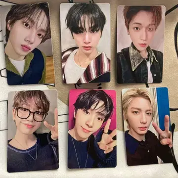 BOYNEXTDOOR 후쿠오카 회장 한정 FC 혜택 트레이딩 카드 6장