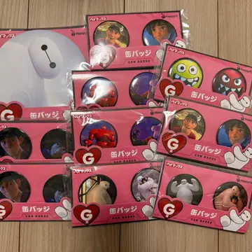 베이맥스 캔뱃지 세트