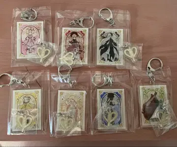 로젠 메이든 캡슐 복권 D상 아크릴 키링 7개 세트