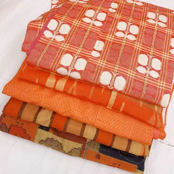 6822 기모노 종합 세트 리메이크 명주 화살깃 줄무늬