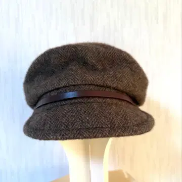 CA4LA 카시라 헌팅 캡 모자 브라운