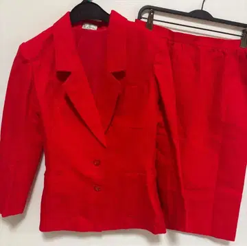 빈티지 라세종 수트 상하의 세트 셋업 버블 수트