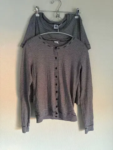 쁘띠바토 밀라레 가디건 반팔 T셔츠 S 세트 판매