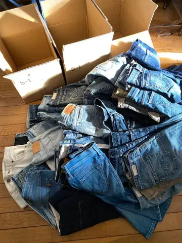 데님 팬츠 세트 복수 브랜드 C