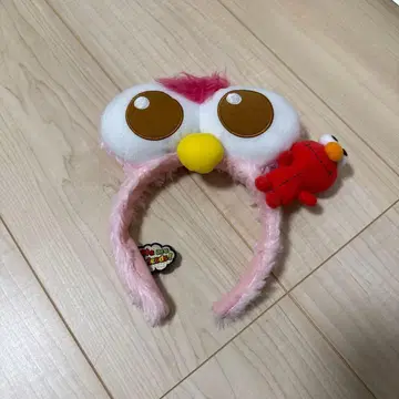 엘모 머리띠 핑크