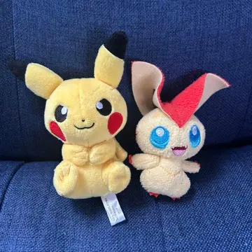 포켓몬 푸치 봉제 인형 in 몬스터볼 피카츄 극장판 빅티니