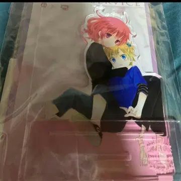 요호 x 복숭아 SS 배경 포함 빅 아크릴 스탠드 와타리 x 카루타