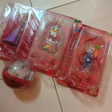 디즈니 캐릭터 오너먼트 세트