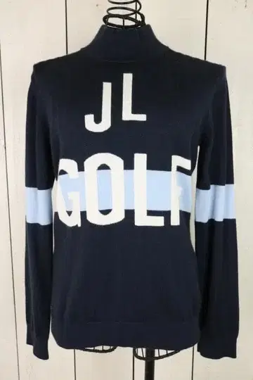 [컨디션 최상] J.LINDEBERG: 골프웨어 하이넥 울 니트 M