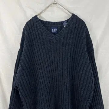 USA 90s GAP 올드 갭 리브 니트 스웨터