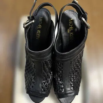 MICHEL KLEIN 메쉬 디자인 샌들