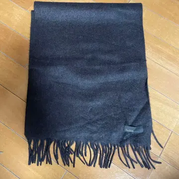 Ischia 캐시미어 100% 머플러 다크 그레이