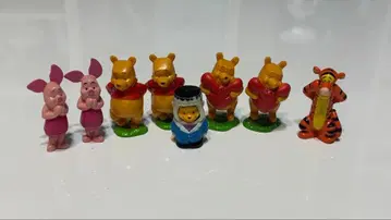 곰돌이 푸 피규어 8개 세트