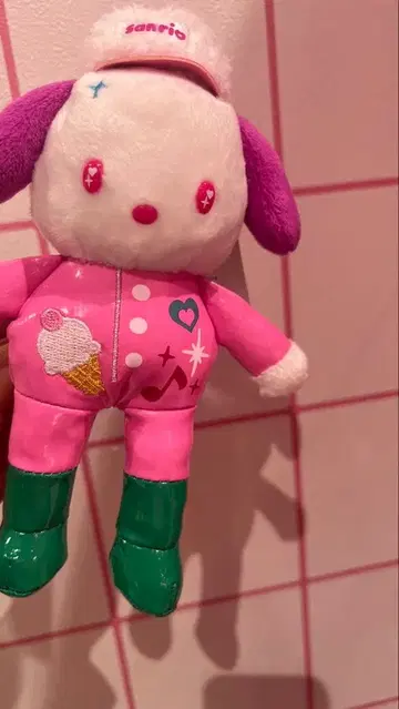 [ 하라주쿠점 한정판 ] 마스코트 홀더 키 비주얼 포차코