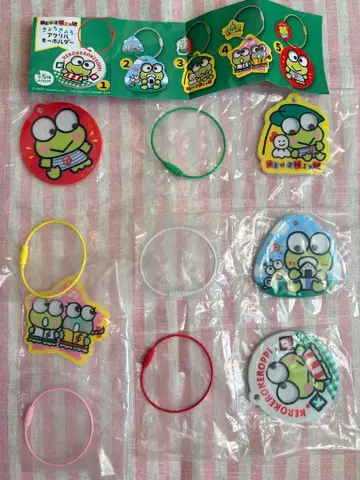 산리오 케로케로케로피 쿄로쿄로 아크릴 키링 컴플리트
