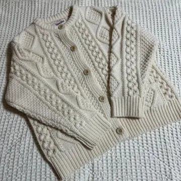 피셔맨 니트 가디건