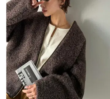 Classical Elf 노카라 자켓 여성용 M 사이즈