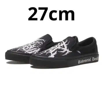 BABYMETAL x Vans Slip-On 'Black/White 27