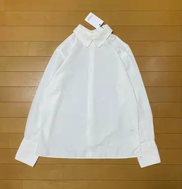 Figaret 피가레 포플린 셔츠 화이트 긴팔 셔츠 38