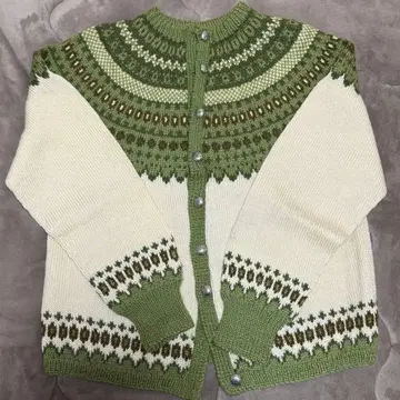 구제 노르딕 니트 가디건