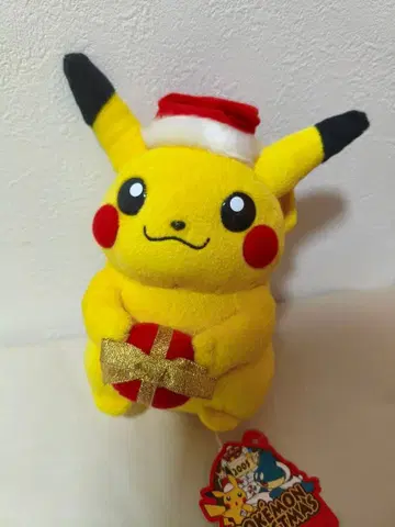 포켓몬 크리스마스 피카츄 봉제 인형 2005